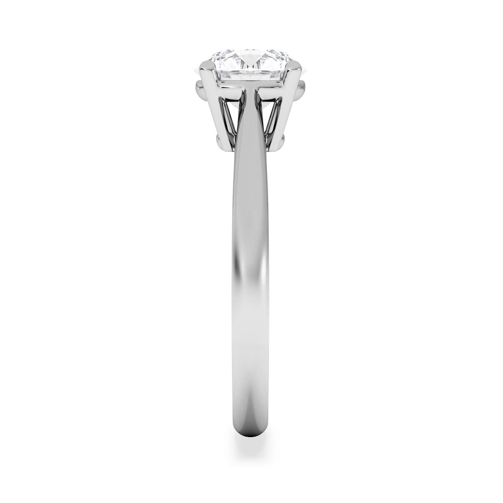 1.50ct Diamond Engagement Ring Elysia Lab F/VS1 18K White Gold