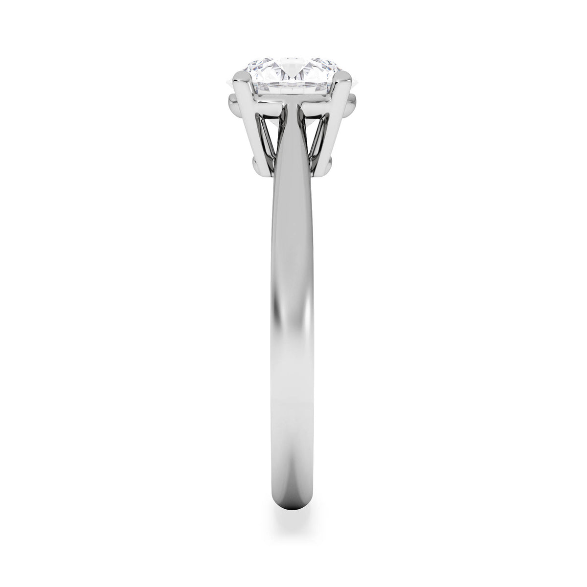 1.50ct Diamond Engagement Ring Elysia Lab F/VS1 18K White Gold