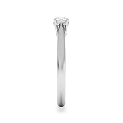 Engagement Ring Elysia 0.33ct Lab Diamond F/VS in 18K White Gold