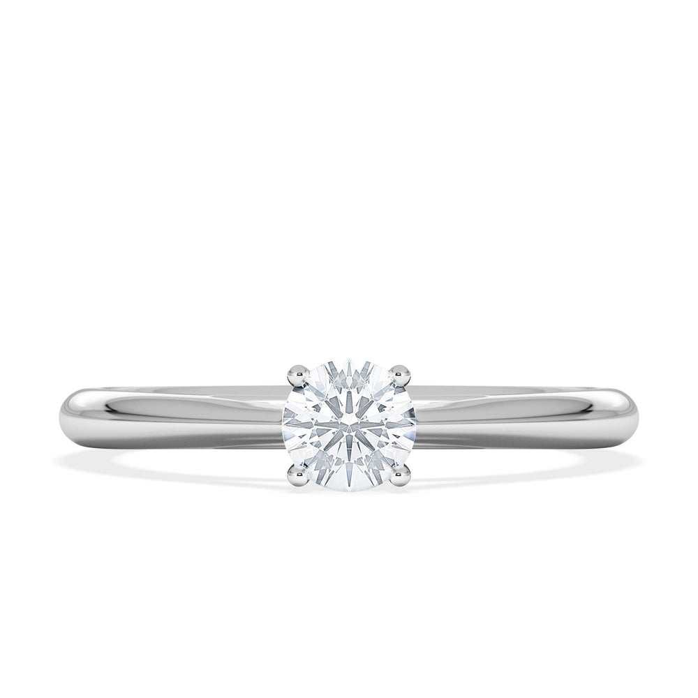 Engagement Ring Elysia 0.33ct Lab Diamond F/VS in 18K White Gold