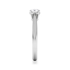 Engagement Ring Certified 0.50CT Elysia Platinum G/VS