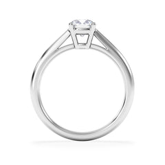 Engagement Ring Certified 0.70CT Elysia Platinum G/VS