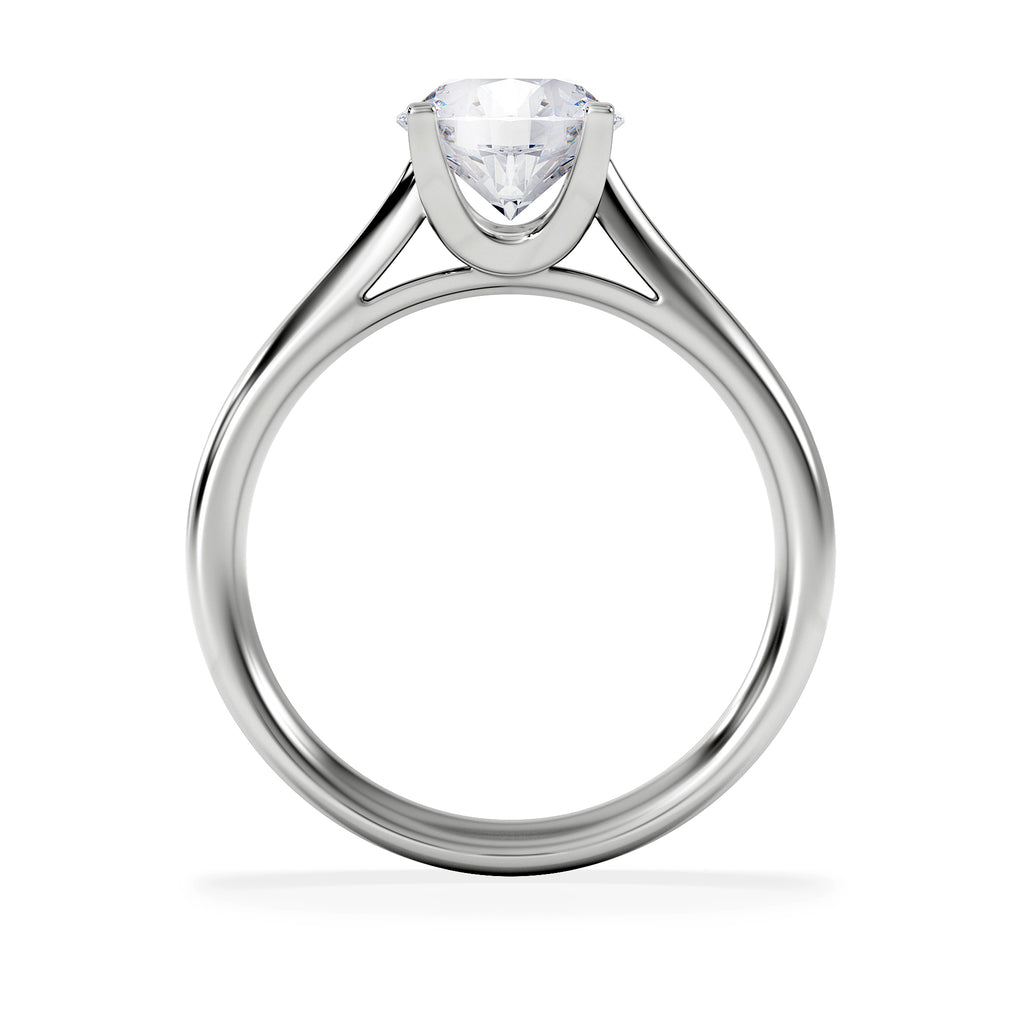 1.50ct Diamond Engagement Ring Grace Lab F/VS1 18K White Gold