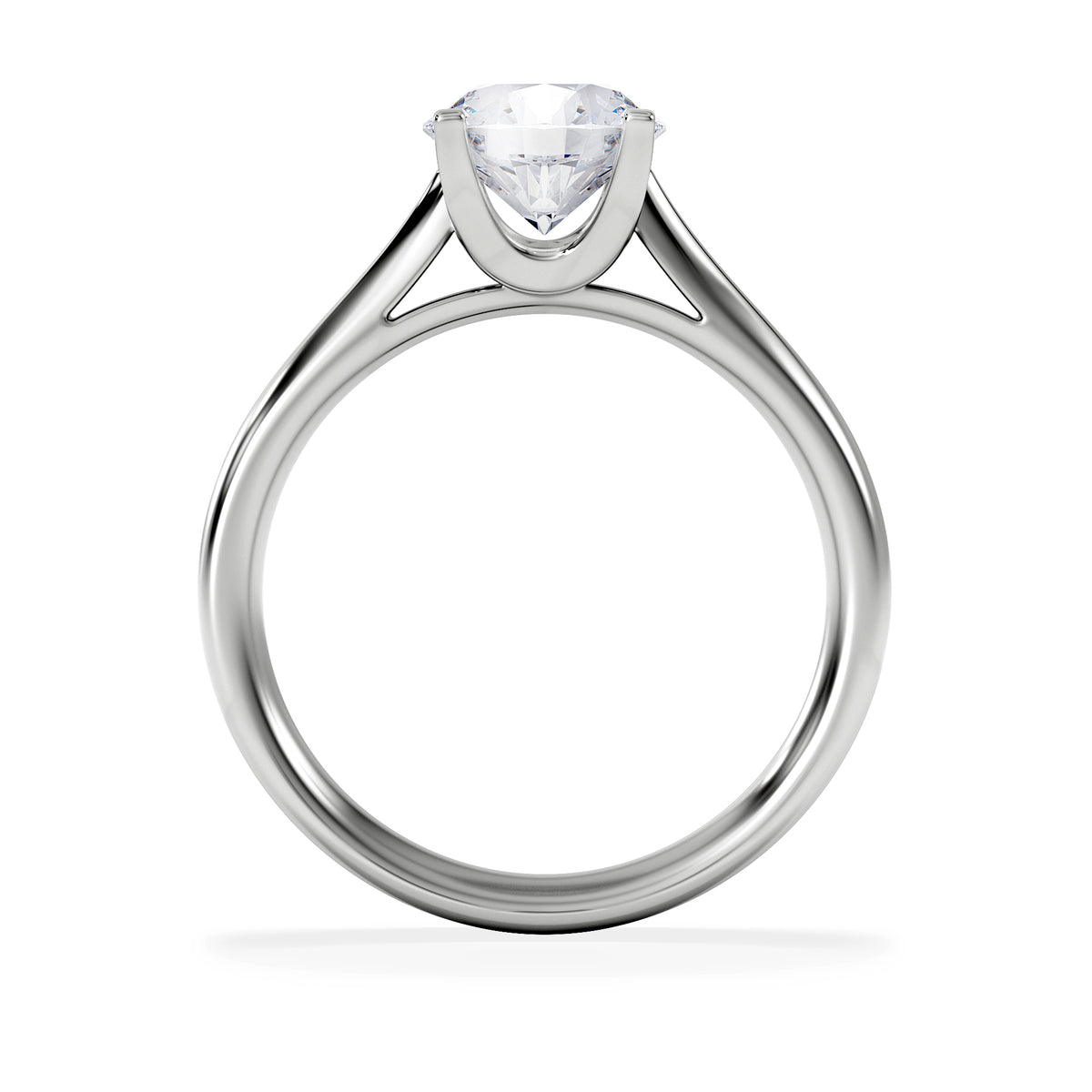 1.50ct Diamond Engagement Ring Grace Lab F/VS1 18K White Gold