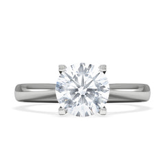 1.50ct Diamond Engagement Ring Grace Lab F/VS1 18K White Gold
