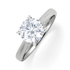 1.50ct Diamond Engagement Ring Grace Lab F/VS1 IGI Certified Platinum