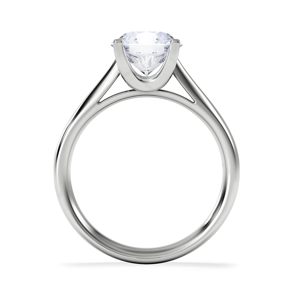 2 Carat Diamond Engagement Ring Grace Lab F/VS1 IGI Certified Platinum