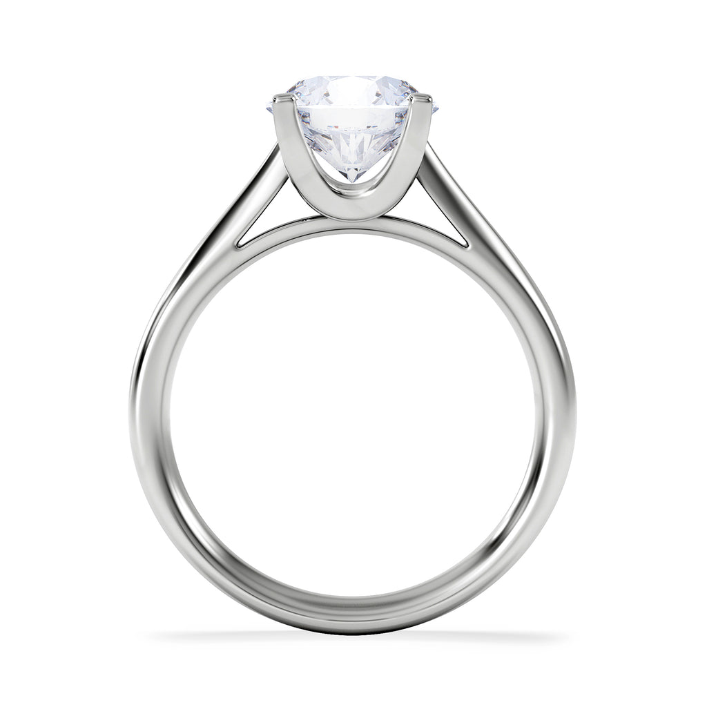 2 Carat Diamond Engagement Ring Grace Lab F/VS1 18K White Gold