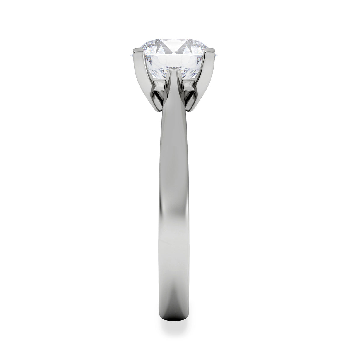 2 Carat Diamond Engagement Ring Grace Lab F/VS1 18K White Gold