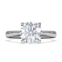 2 Carat Diamond Engagement Ring Grace Lab F/VS1 IGI Certified Platinum