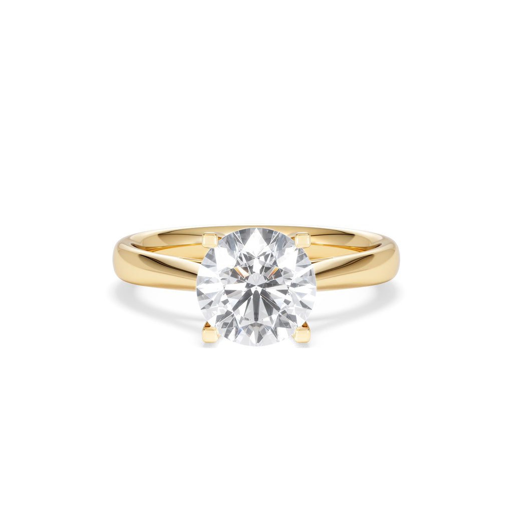 2 Carat Diamond Engagement Ring Grace Lab F/VS1 IGI Certified 18K Gold
