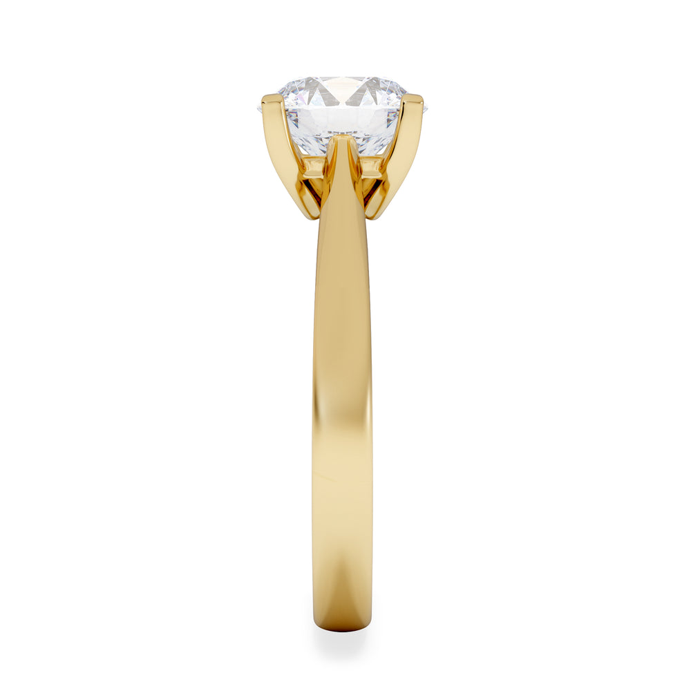 2 Carat Diamond Engagement Ring Grace Lab F/VS1 IGI Certified 18K Gold