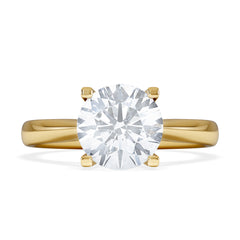 2 Carat Diamond Engagement Ring Grace Lab F/VS1 IGI Certified 18K Gold
