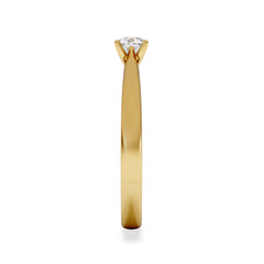 Engagement Ring Grace 0.25ct Lab Diamond G/Vs in 18K Gold