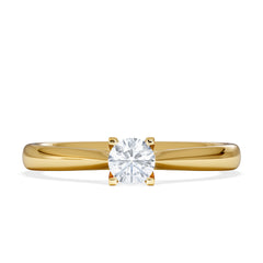 Engagement Ring Grace 0.25ct Lab Diamond G/Vs in 18K Gold
