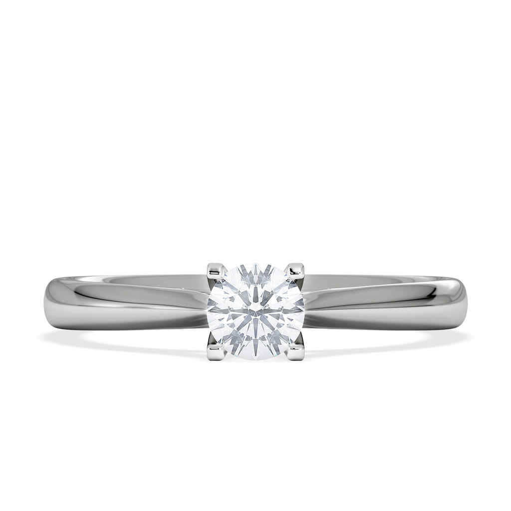 Engagement Ring Grace 0.33ct Lab Diamond G/Vs in 18K White Gold