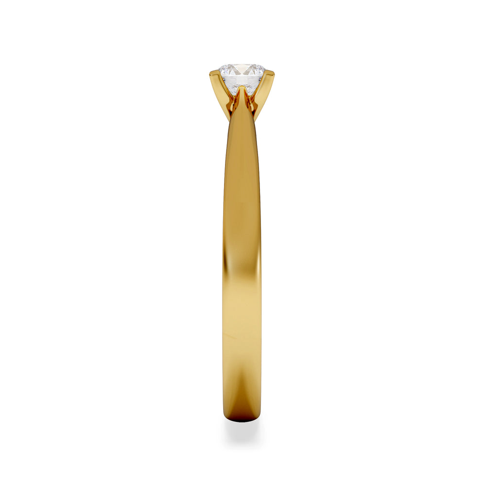 Engagement Ring Grace 0.33ct Lab Diamond G/Vs in 18K Gold