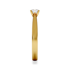 Engagement Ring Grace 0.33ct Lab Diamond G/Vs in 18K Gold