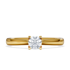 Engagement Ring Grace 0.33ct Lab Diamond G/Vs in 18K Gold