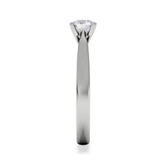 Certified 0.50CT Grace Platinum Engagement Ring H/SI