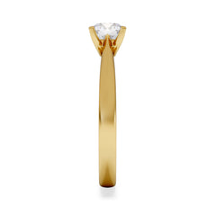 Certified 0.70CT Grace 18K Gold Engagement Ring G/SI2