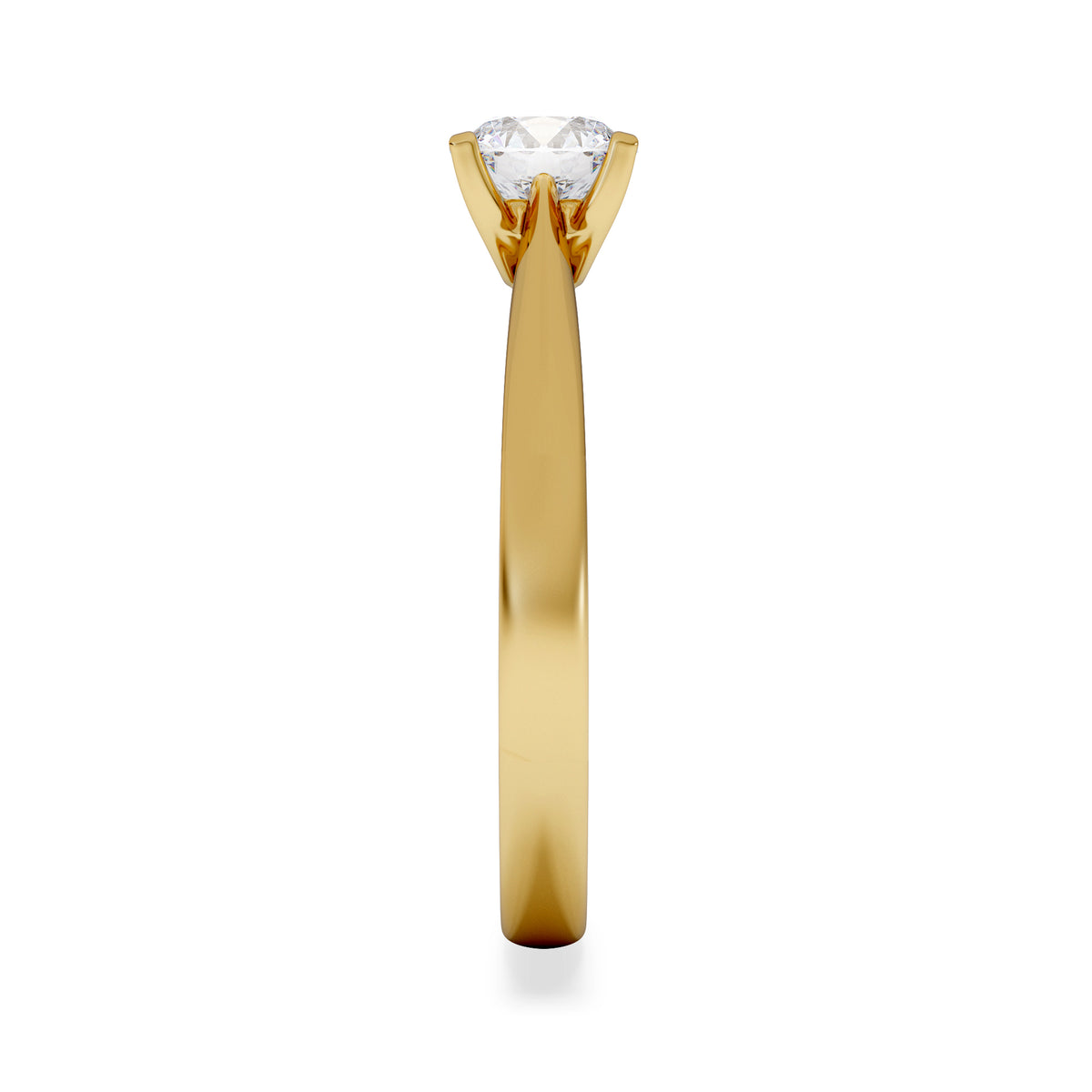 Certified 0.70CT Grace 18K Gold Engagement Ring G/SI2