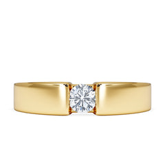 Certified Jessica 18K Gold Diamond Engagement Ring 0.25CT