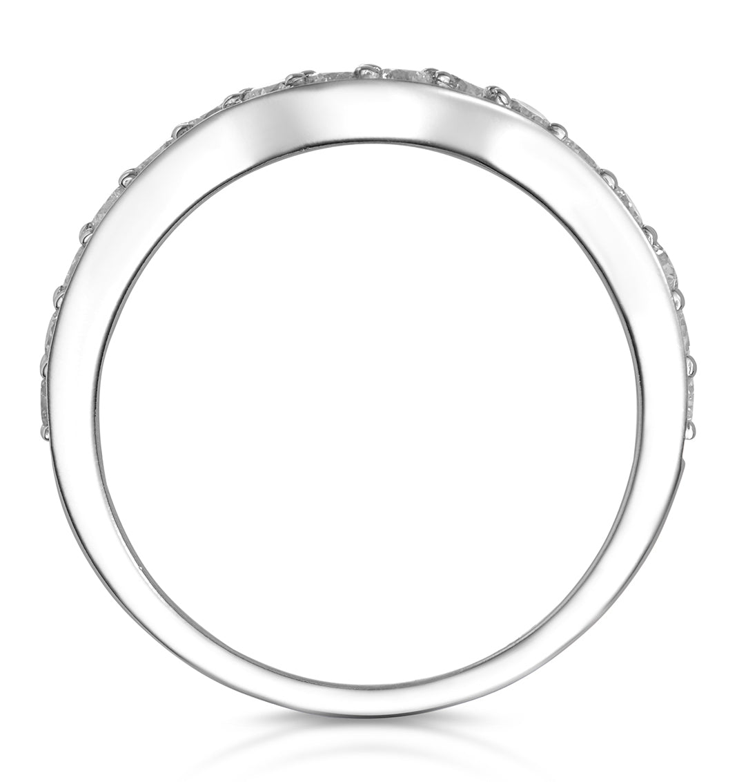 Seraphina Matching Wedding Band 0.46ct H/Si Diamond in 18K White Gold