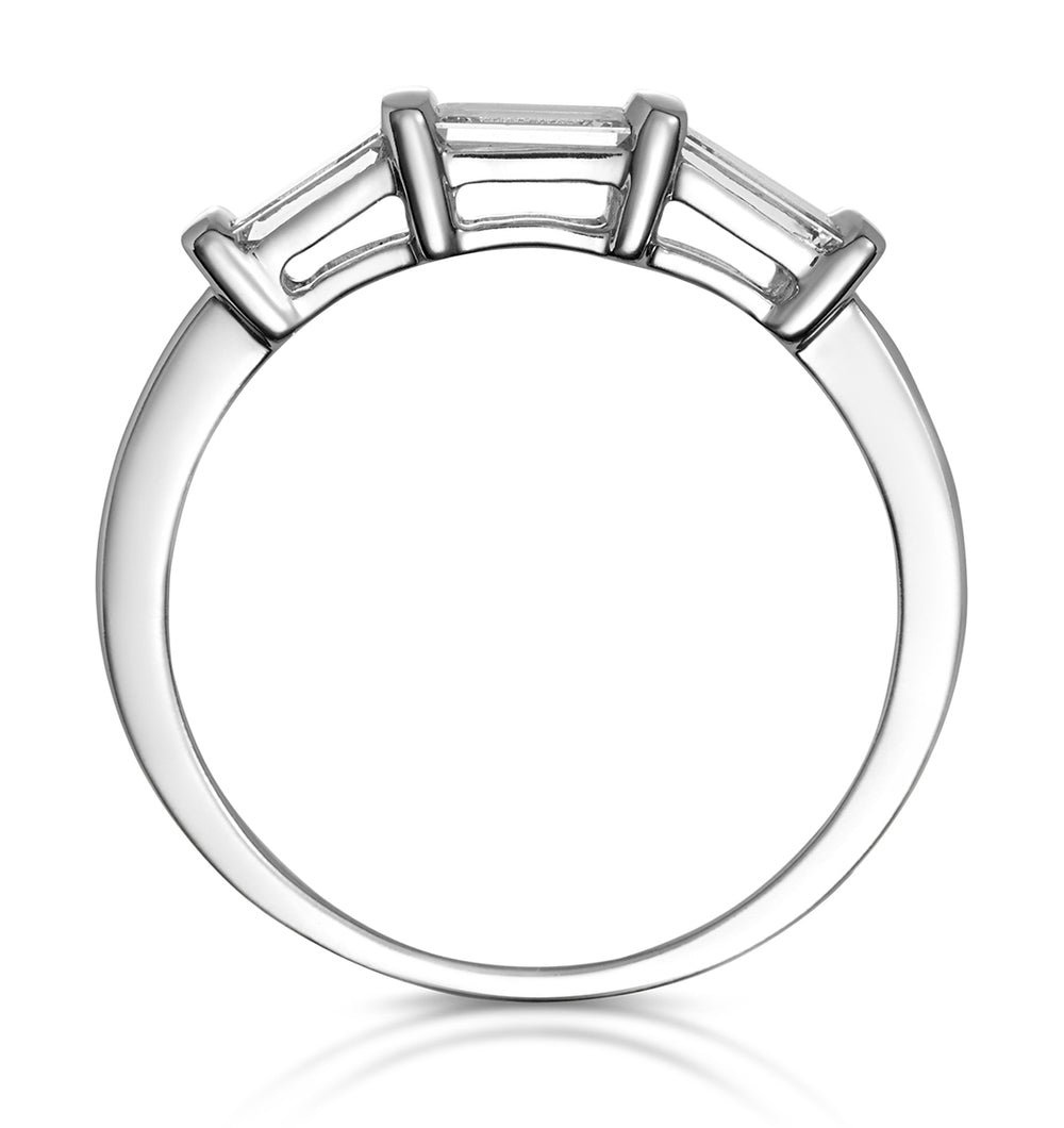 Galina Matching Wedding Band 0..40ct H/Si Diamond in 18K White Gold