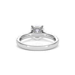 Natalia Lab Diamond Engagement Side Stone Ring Platinum 2.00CT F/VS1