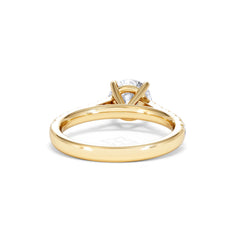 Natalia Lab Diamond Engagement Side Stone Ring 18K Gold 2.00CT F/VS1