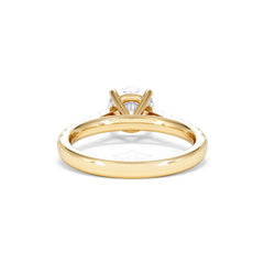 Natalia Lab Diamond Engagement Side Stone Ring 18K Gold 2.00CT F/VS1