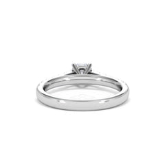 Natalia Lab Diamond Engagement Side Stone Ring 18KW Gold 0.91CT F/VS1