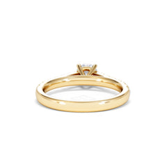 Natalia Lab Diamond Engagement Side Stone Ring 18K Gold 0.91CT F/VS1