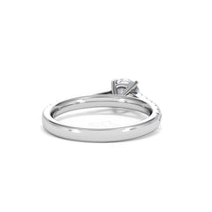 Natalia GIA Diamond Engagement Side Stone Ring Platinum 1.15CT H/SI