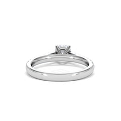 Natalia GIA Diamond Engagement Side Stone Ring Platinum 1.15CT H/SI