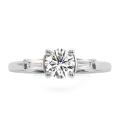 Isadora Diamond Engagement Ring 18KW 0.65ct G/SI2