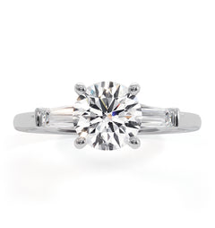Isadora GIA Diamond Engagement Ring Platinum 1.25ct G/VS2