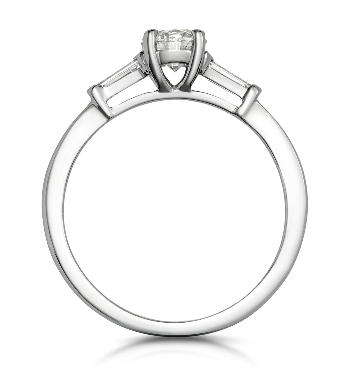 Isadora Diamond Engagement Ring 18KW 0.65ct G/SI2
