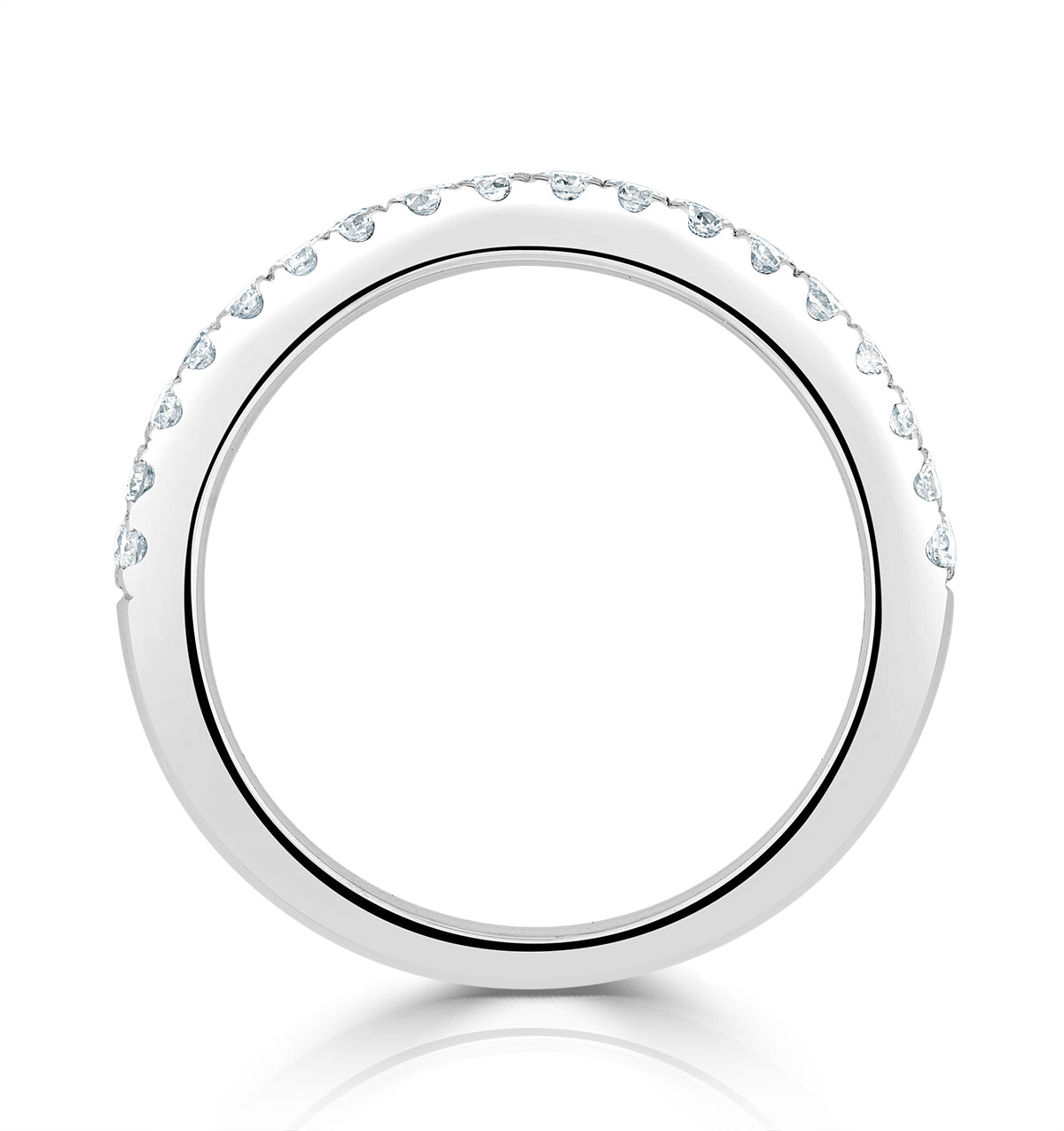 Eleanor Matching Wedding Band 0.70ct G/Si Diamond in Platinum