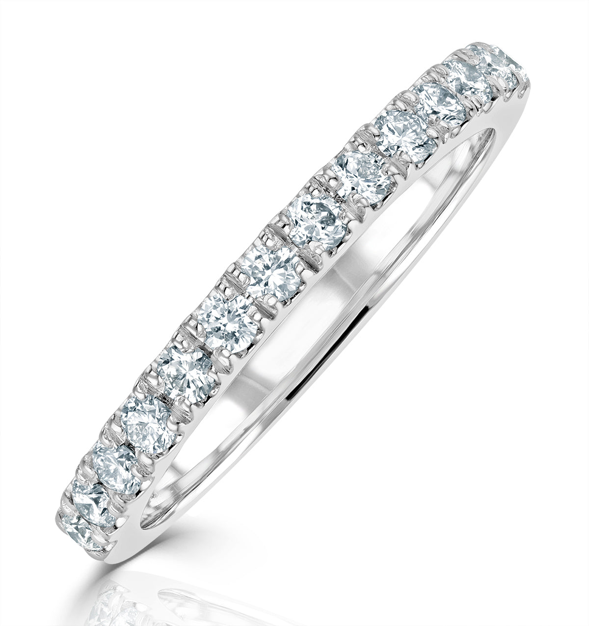Meghan Matching Wedding Band 0.30ct G/Si Diamond in Platinum