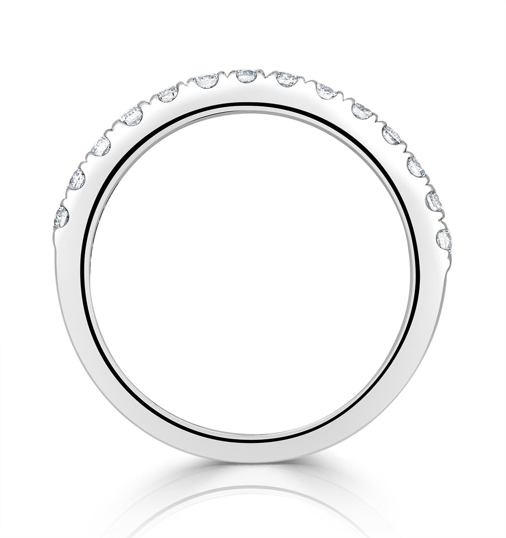 Meghan Matching Wedding Band 0.30ct G/Si Diamond in Platinum