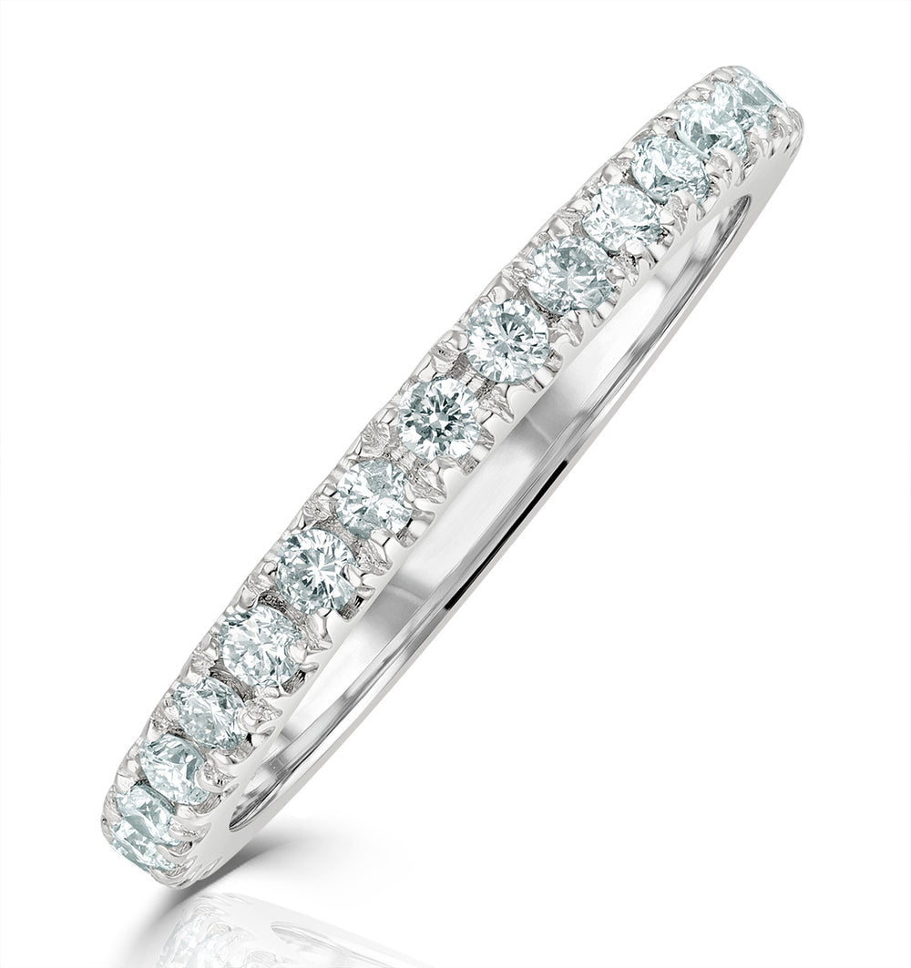 Anastasia Matching Wedding Band 0.40ct G/Si Diamond in 18K White Gold