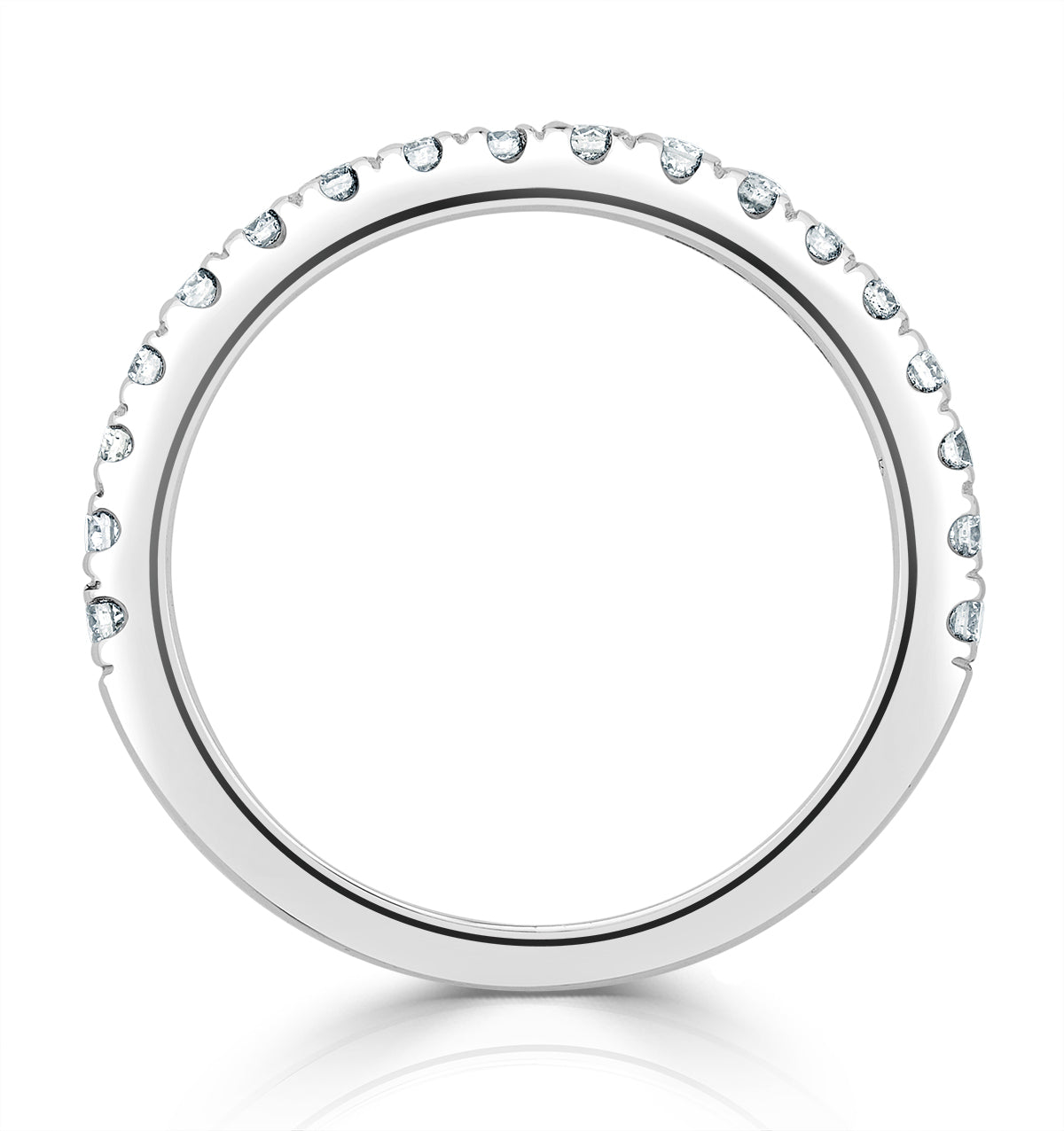 Anastasia Matching Wedding Band 0.40ct G/Si Diamond in Platinum