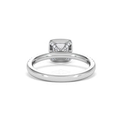 Beatrice GIA Diamond Halo Engagement Ring in Platinum 1.25ct G/VS