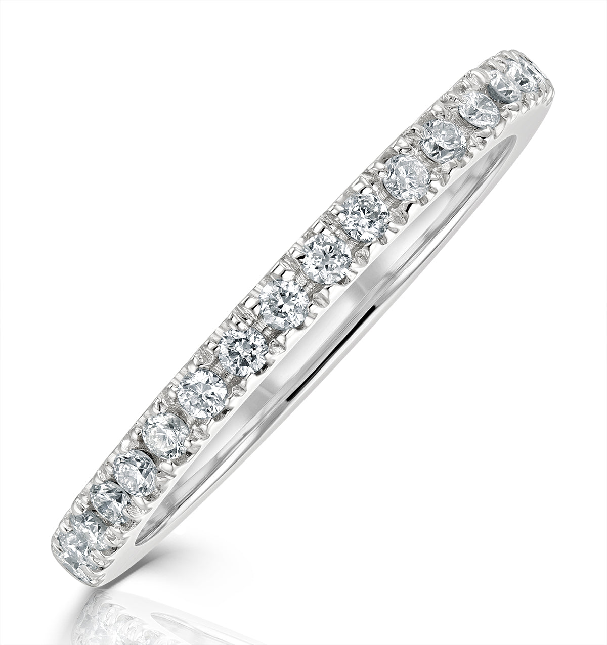 Beatrice Matching Wedding Band 0.30ct G/Si Diamond in 18K White Gold