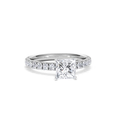 Katerina GIA Princess Diamond Engagement Ring Platinum 1.50ct G/VS