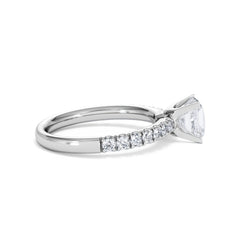 Katerina GIA Princess Diamond Engagement Ring Platinum 1.50ct G/VS