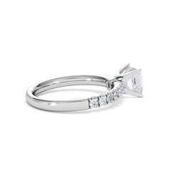 Katerina GIA Princess Diamond Engagement Ring Platinum 1.50ct G/VS