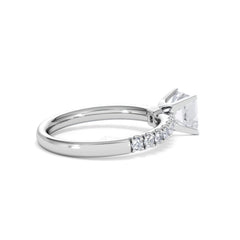 Katerina GIA Princess Diamond Engagement Ring Platinum 1.50ct G/SI2